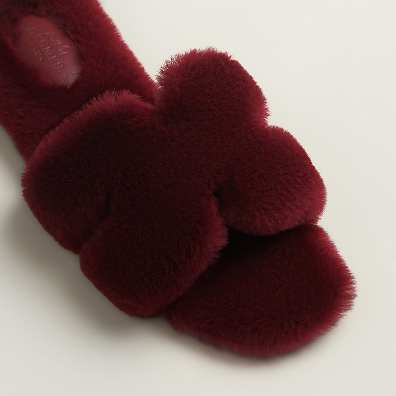 サンダル 《オラン》 - レッド | Hermès - エルメス-公式サイト